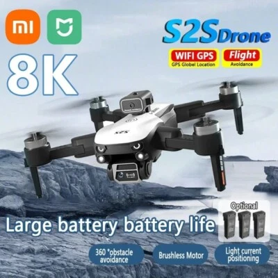 Xiaomi Mijia S2S Drone 8K HD Dual Camera Brushless Motor Obstacle Avoidance RC - Image 1 of 4