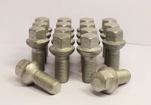 16 x Pernos de rueda de radio estilo OE Mercedes M14 x 1,5, rosca de 27 mm (zinc) - Imagen 1 de 1