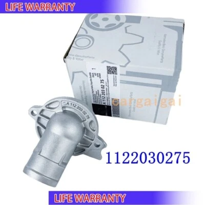 1122030275 Thermostat with Housing and Seal fits for M112 M113 E320 E430 ML320 - Image 1 of 4