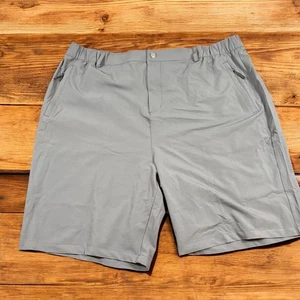 Pantaloncini Uomo Gradual Grigio Casual Taglia L 3XL Elasticizzati Vita Tasche Leggeri - Foto 1 di 5