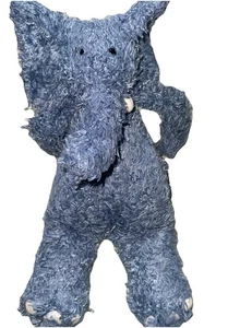 Jellycat Elephant Blue Shaggy Stuffed Plush Medium 11” **Read** - Picture 1 of 8