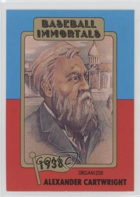 1980-87 SSPC Baseball Immortals Alexander Cartwright #15 HOF - Image 1 of 2