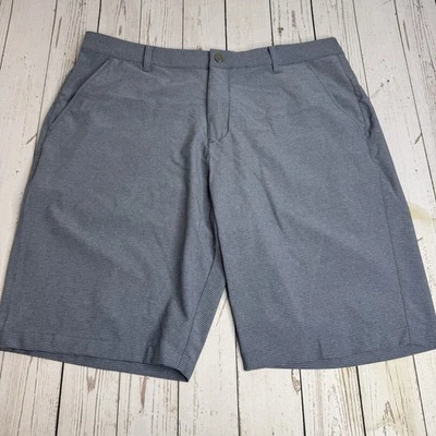 Puma Golf Tech Shorts Mens 38 Gray Blue DryCell Performance Moisture Wicking - Image 1 of 4