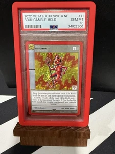 Metazoo Revive X Nightfall Soul Gamble 11/11 Non-Redeemable /50 PSA 10 Gem Mint - Picture 1 of 1