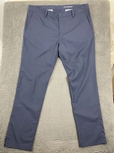 Tommy Bahama Pants Mens 40x34 Blue Stretch Performance Travel Golf Casual Tech - Picture 1 of 8