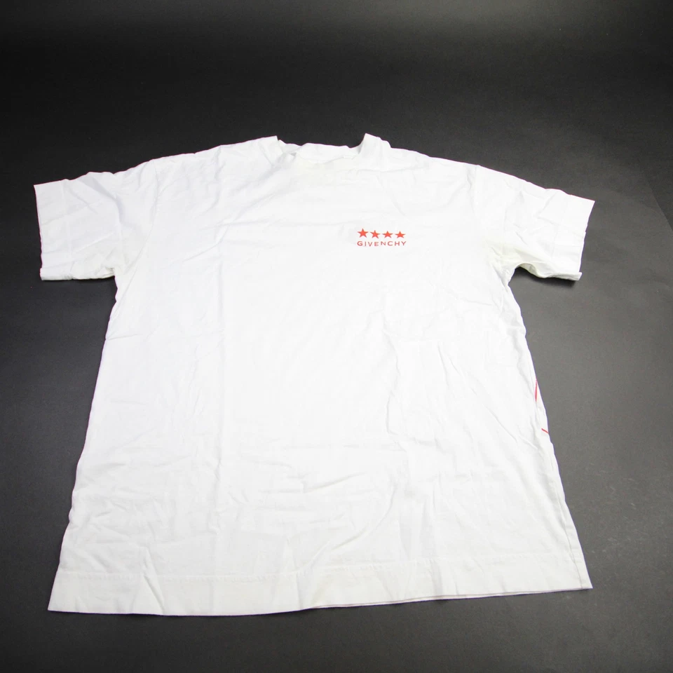 Camisa de manga corta para hombre Givenchy blanca usada Foto 1 de 1