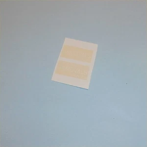 Matchbox Lesney 17a1 Removals Van White Text Decal Set - Picture 1 of 4
