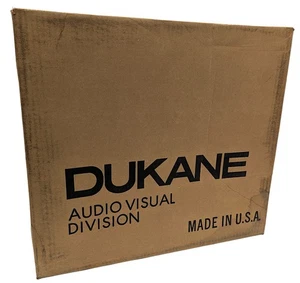 Vintage Dukane Micromatic II 28A81C Sound Filmstrip 35mm Projector w/ Case - NOS - Picture 1 of 13