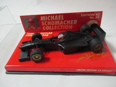 PMA Minichamps 1/43 Ferrari F300 1998 Fiorano Test Modello Michael Schumacher - Immagine 1 di 4