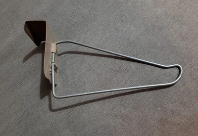 Vintage Mid-Century Aluminum Over-the-Door Clothes Hanger Hook - Image 1 of 3