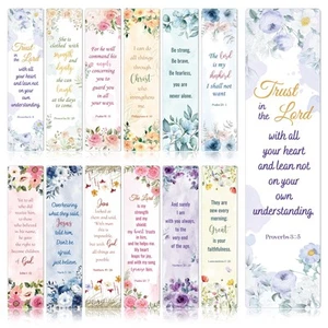Christian Prayer Bookmarks Gifts - 48Pcs Bible Verse Book Markers Scriptures ... - Picture 1 of 6
