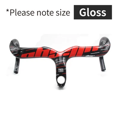 Integrated Carbon Road Bicycle Handlebar Gloss/Matte Internal Routing Superlight - Image 1 of 4