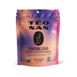 Teonan Mushroom Coffee Americano Mushroom & Coffee Instant Beverage Mix Plant - Picture 1 of 3