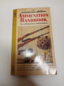 Libro de bolsillo Winchester Western Ammunition Handbook primera impresión 1964 - Imagen 1 de 9
