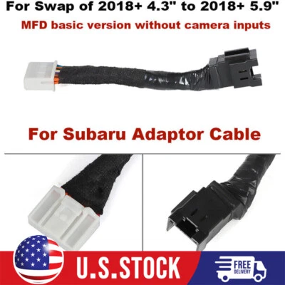 Adaptor Cable For Subaru To Swap 2018+ 5.9" MFD of WRX To Pre 2018 WRX,Forester - Image 1 of 4