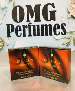 Guerlain Terracotta Bronzing Powder Moisturising & Long Lasting 4 10g LoT  of 2 - Picture 1 of 8