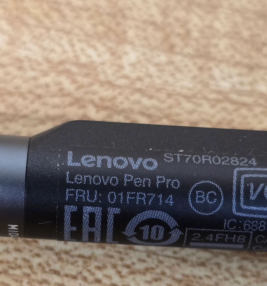 全新/原装 联想 ThinkPad Pen Pro Active Pen Stylus Type-C D9.5 毫米 01FR714 — 第 1/3 张图片