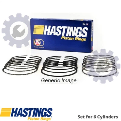PISTON RING KIT FOR CHEVROLET LLT/LFX 3.6L 6cyl CAMARO Convertible CADILLAC 3.6L Foto 1 de 4