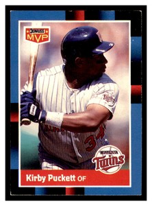 1988 Donruss Bonus MVP's #BC-15 KIRBY PUCKETT Minnesota Twins ~B6FF