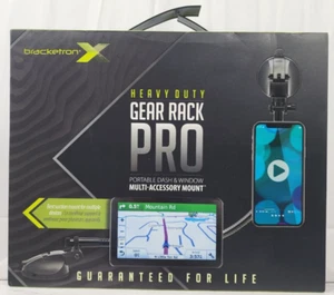 Gear Rack Pro, Portable Dash/Window Multi-Accessory Mount, Heavy Duty, 18" Bar - Zdjęcie 1 z 11
