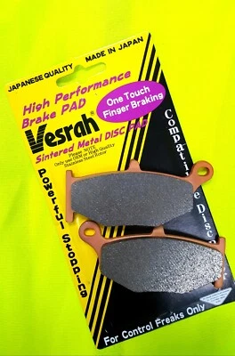 Suzuki GSX1300R 2017 pastillas de freno traseras HH Vesrah genuino. as 69100-15850 Foto 1 de 4