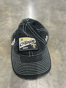 New Orleans Saints Reebok 2009 NFC Champions Fitted Hat One Size Super Bowl - Picture 1 of 4
