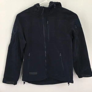 BAERSkin Tactical Jacket Men's Medium Navy Hoodie Long Sleeve - Picture 1 of 11