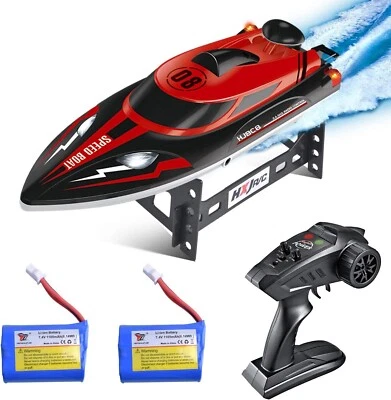 Remote Control Racing Boat – 25KM/H High-Speed, Wasserdicht 180º Flip Funktion - Bild 1 von 4