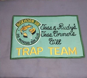 Muskego WI Wisconsin Boxhorns Tess & Rudy Trap Team 6.5"x10" Patch - Picture 1 of 2