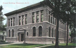 Watertown New York NY County Gebäude UNP - Bild 1 von 2