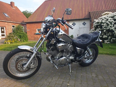 Chrom limited Edition Yamaha XV1100 Virago 3LP,Bj.11/88, EZ8/94,26393km,Tüv6/26! - Bild 1 von 4