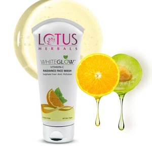 Lotus Herbals WhiteGlow Vitamin C Radiance Face Wash | 100gm, - Picture 1 of 8