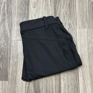 IVIVA Low Rise Flat Front Black Cropped Pants Girl's Size Large - Picture 1 of 12