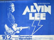 LEE, ALVIN - TEN YEARS AFTER - 1982 - Live in Concert Tour - Poster - Mannheim
