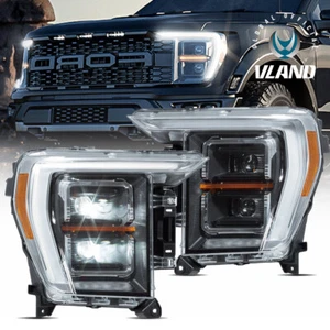 Par de faros halógenos/xenón/LED tipo Ford F150 2021 2022 2023 izquierda+derecha - Imagen 1 de 12