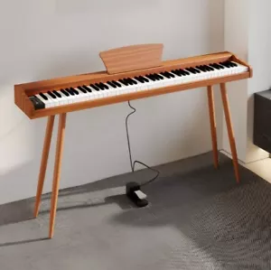 Pianoforte Elettrico Portatile 88 Tasti Martello Pesante Professionale,1 Pandel,4 Supporti,5130Z B - Foto 1 di 12