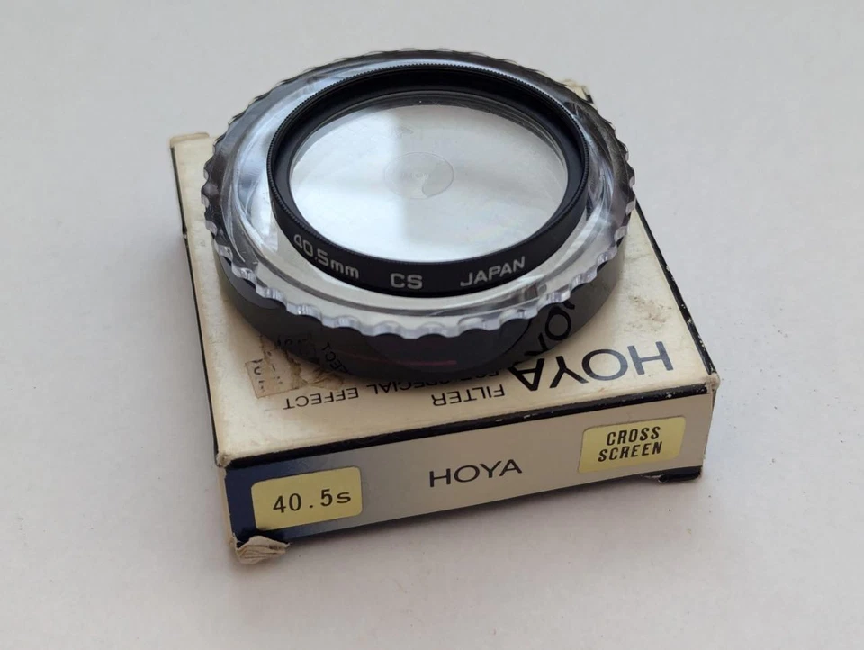 Hoya CS Cross Screen   Filter - 40.5mm screw mount - Image 1 of 1