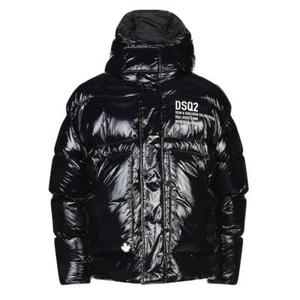 New Dsquared Hooded Goose Down Puffer Jacket Coat S 46 dsquared2 outerwear top - Picture 1 of 12