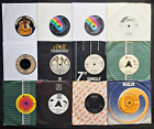 LOT OF 12 UK ISSUE COUNTRY 7" SINGLES 1960s-80s inc. 3 Promos, all Listed/Graded