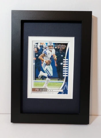 Dak Prescott Dallas Cowboys Display Custom Framed NFL Football Card Plaque Cover