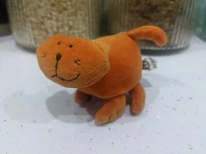 Jellycat Pocket Cat Orange Rare Soft Toy Plush VGC - Picture 1 of 4