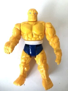 1992 Marvel Fantastic Four Thing Figure Toy Biz Pulver Punch Cosmic Defenders - Picture 1 of 7