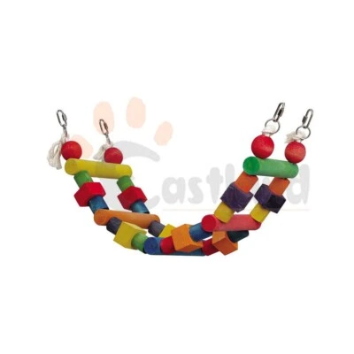 EASTLAND Vogelschaukel Hängebrücke 17,5 x 68 cm