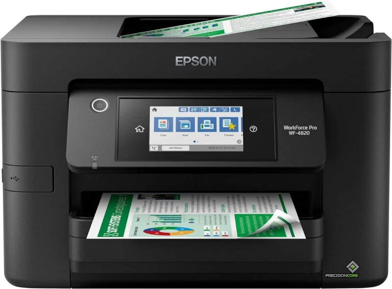 Epson Workforce Pro WF-4834 All in One Inkjet Printer Black, New SHIPS FAST - Image 1 of 1