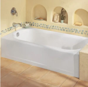 American Standard Princeton 60" Americast Bathtub with Right Hand Drain - Picture 1 of 14