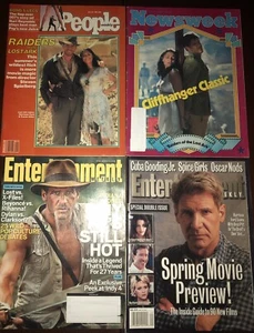 Harrison Ford Magazine Bundle - Star Wars, Indiana Jones - MINT - Picture 1 of 4