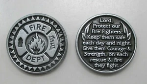 R3 Fire Dept Lord Protect Feuerwehrmann Feuerwehrmann Mut TASCHENMARKE CHARM - Bild 1 von 3