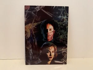 Akte X Serie 1 Ätzfolieneinsatz i5 Dana Scully Fox Mulder - Bild 1 von 2