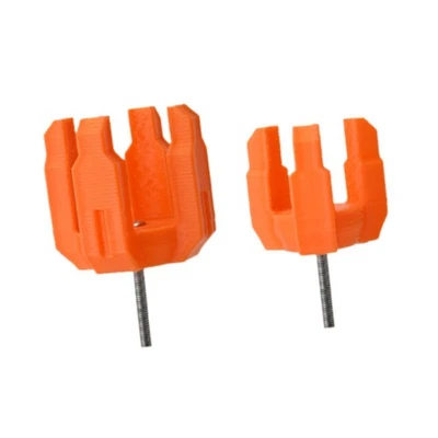 Lot de 2 pinces de fixation pour agitateur peinture, outil loisirs créatifs - Immagine 1 di 4