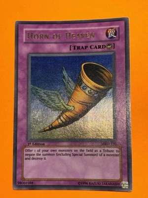 MP - Horn of Heaven MRD-130 1st Edition Ultra Rare - Moderately Played - Image 1 of 4